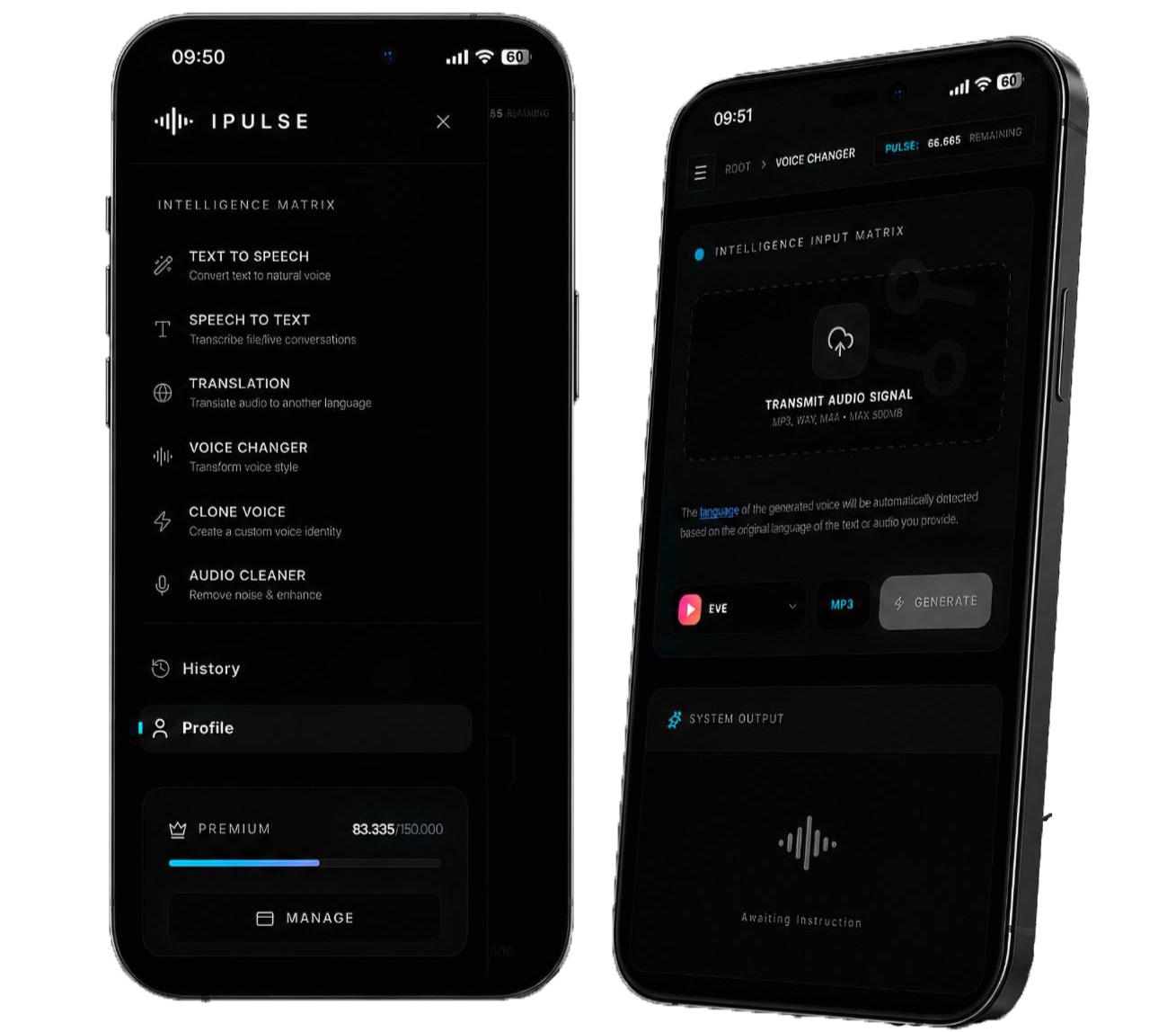 iPulse dashboard